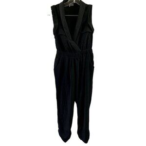 Sparkle & Fade Women's Sleeveless Jumpsuit XS Black